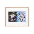 CHARLES ARNOLDI - Untitled (1981) - Color monoprint on vellum paper