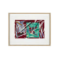 CHARLES ARNOLDI - Untitled (1986) - Color monoprint on vellum paper