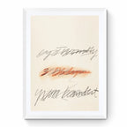 CY Twombly - Untitled (1977) -  Offset lithograph 