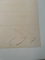 CY Twombly, Untitled, 1971 L.Y.N.A.R.T Store