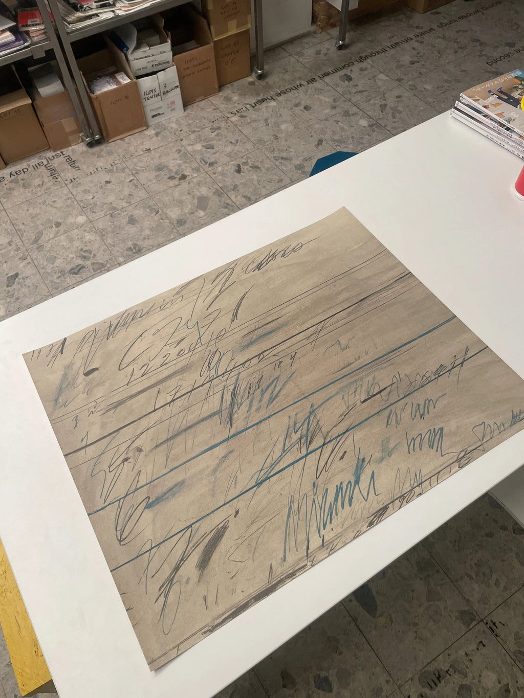 CY Twombly, Untitled, 1971 L.Y.N.A.R.T Store