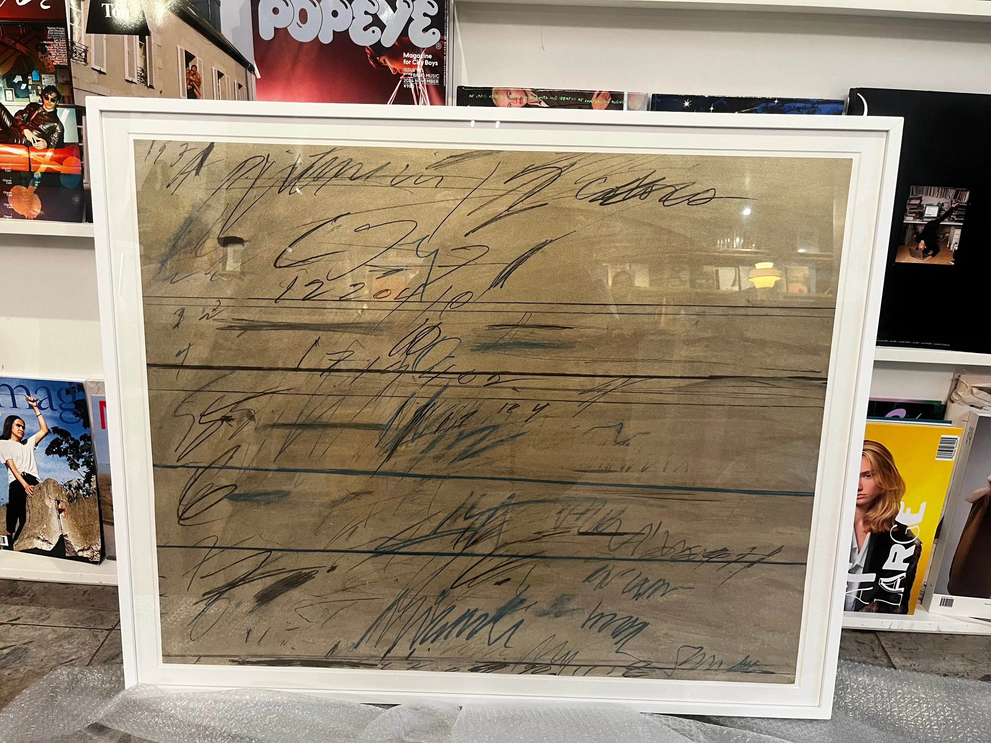 CY Twombly, Untitled, 1971 L.Y.N.A.R.T Store