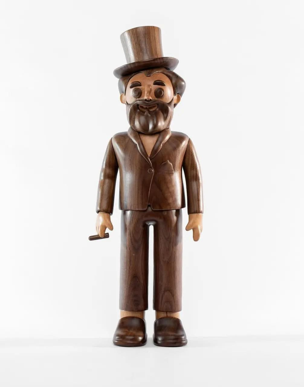 César Piette, The Modernist Art Edition Sculpture (2020) - Walnut and Beech