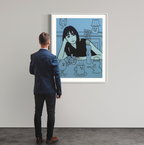 KYNE × NONCHELEEE - Untitled Blue (2023) - Limited Edition