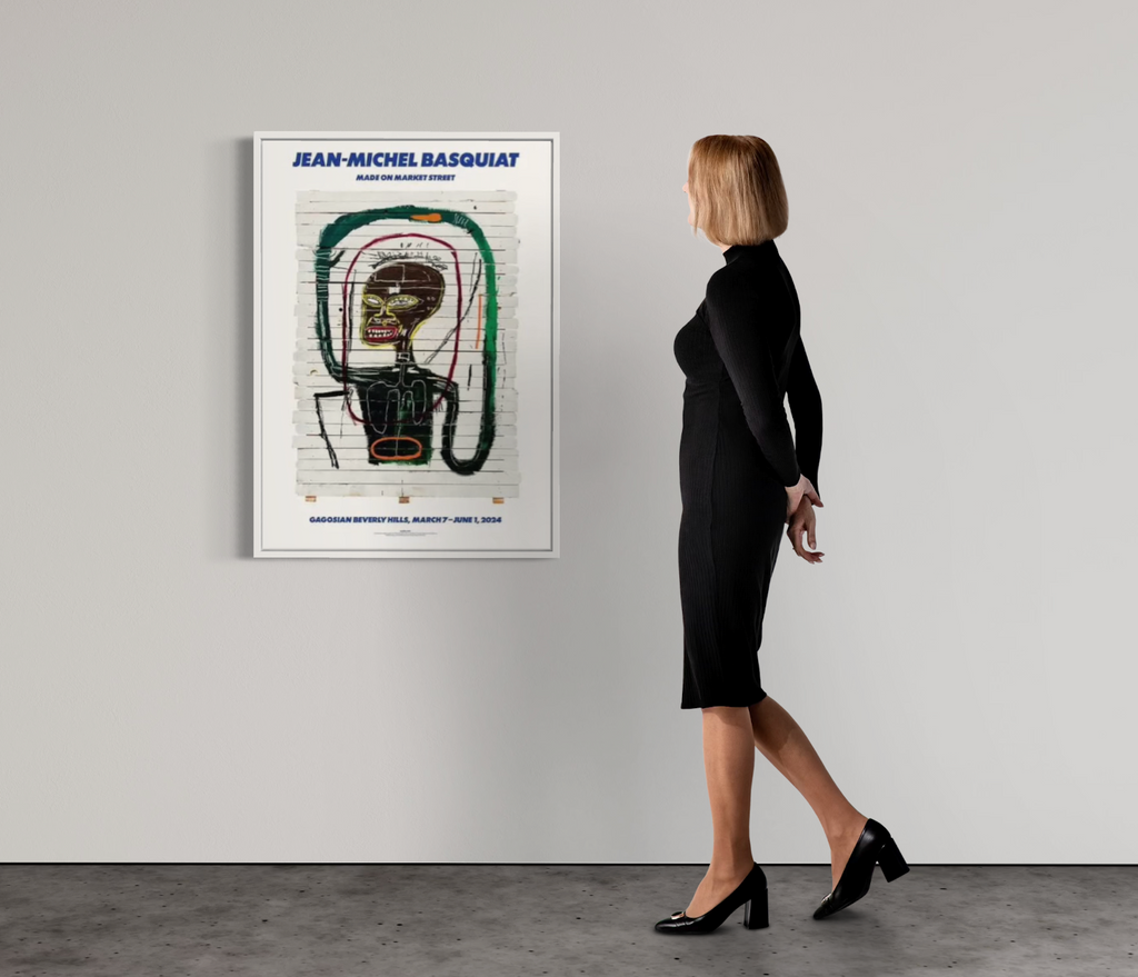 Jean-Michel Basquiat - Original Exhibition Print Gagosian I Limited Edition