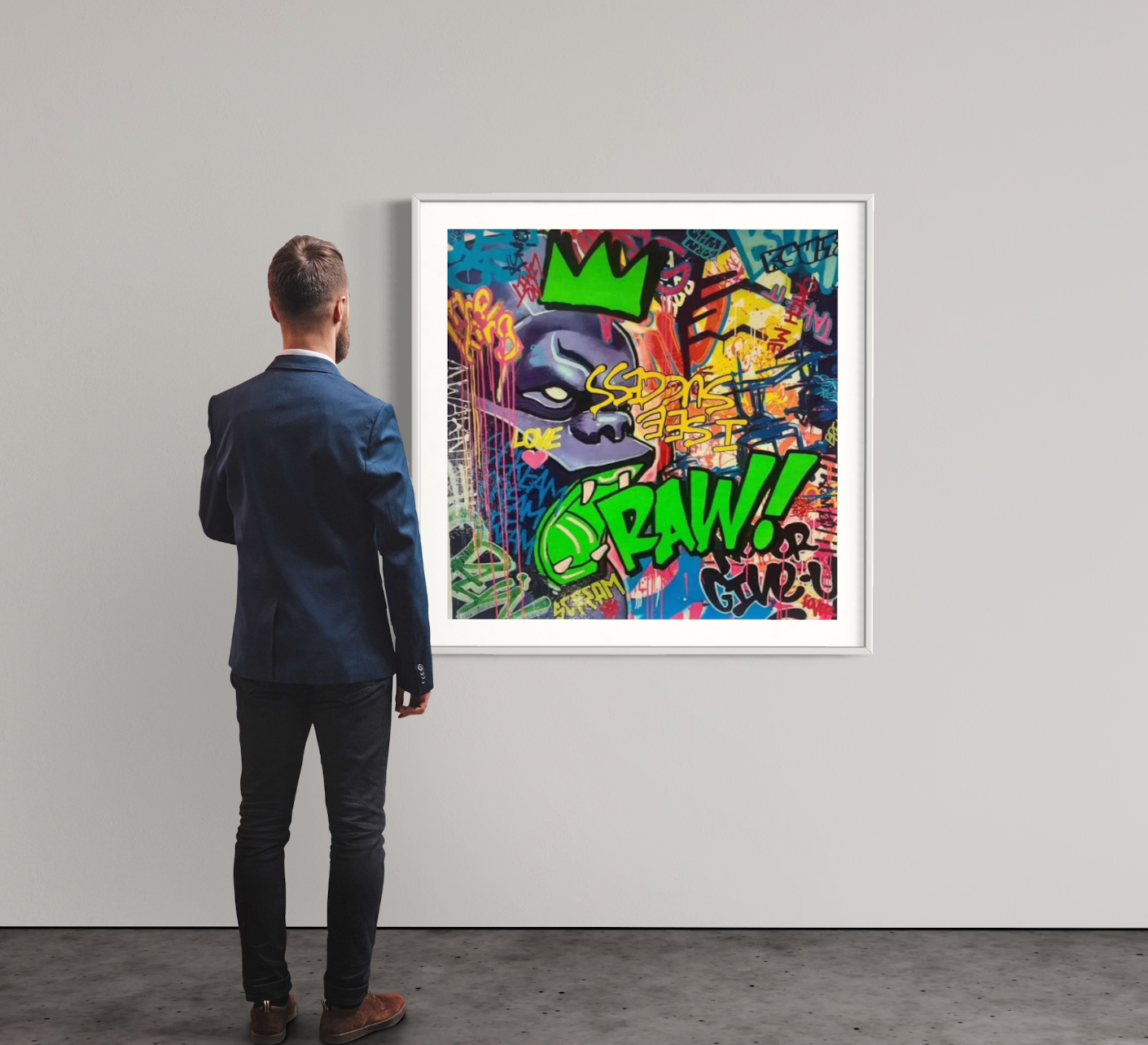 Richard Orlinski - Raw Green I Limited Edition