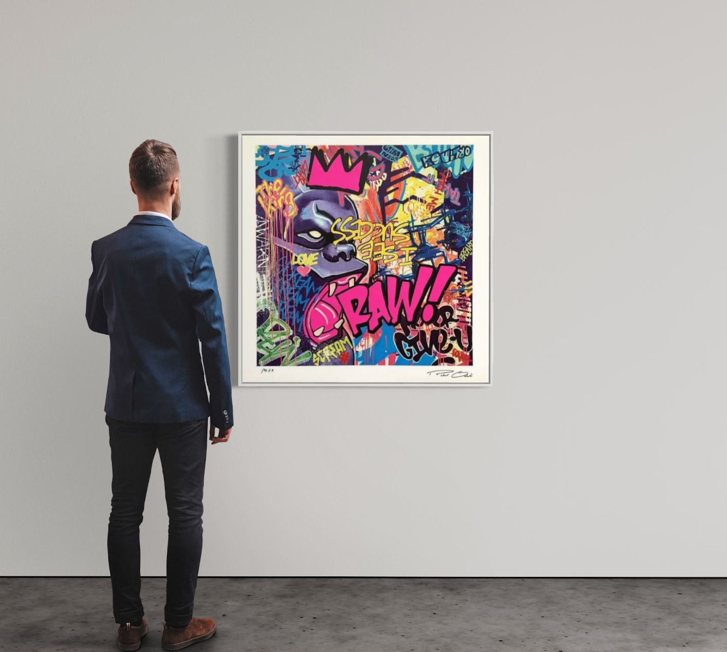 Richard Orlinski - Raw Pink I Limited Edition