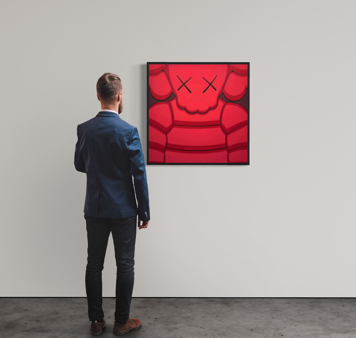 KAWS, Quel Parti (Rouge) AP (2020)