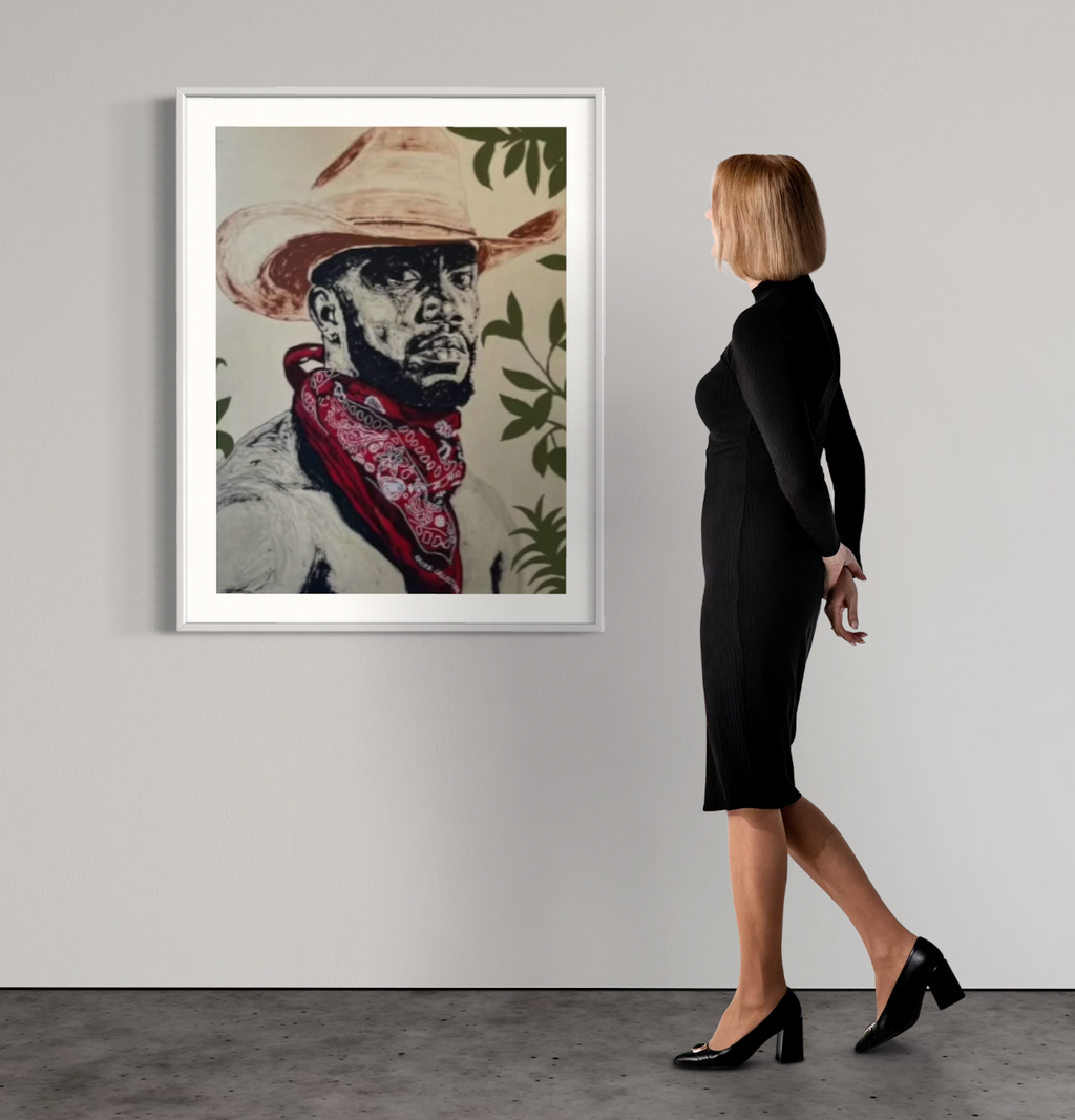 Otis kwame kye Quaicoe - Autoportrait (2023) I Édition limitée