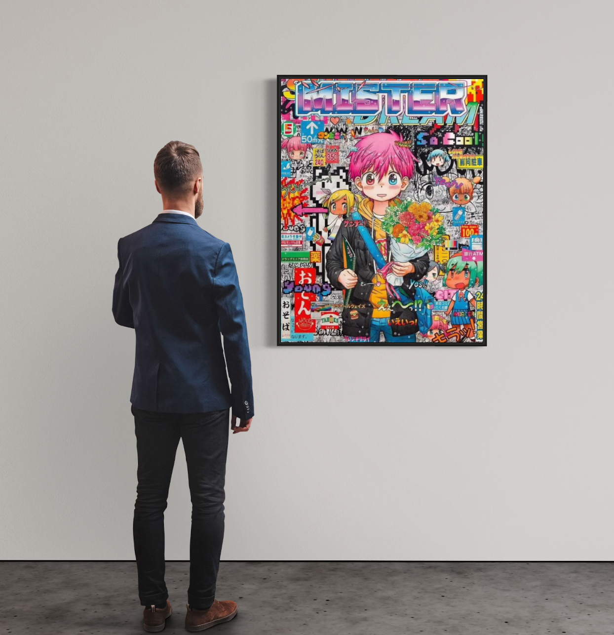 Monsieur, JOYEUX ANNIVERSAIRE 2023 (Signé)