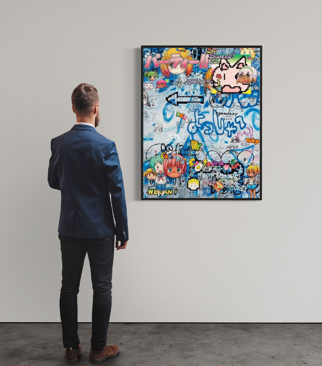 Monsieur, BLUE TOMORROW, 2023 (Signé)