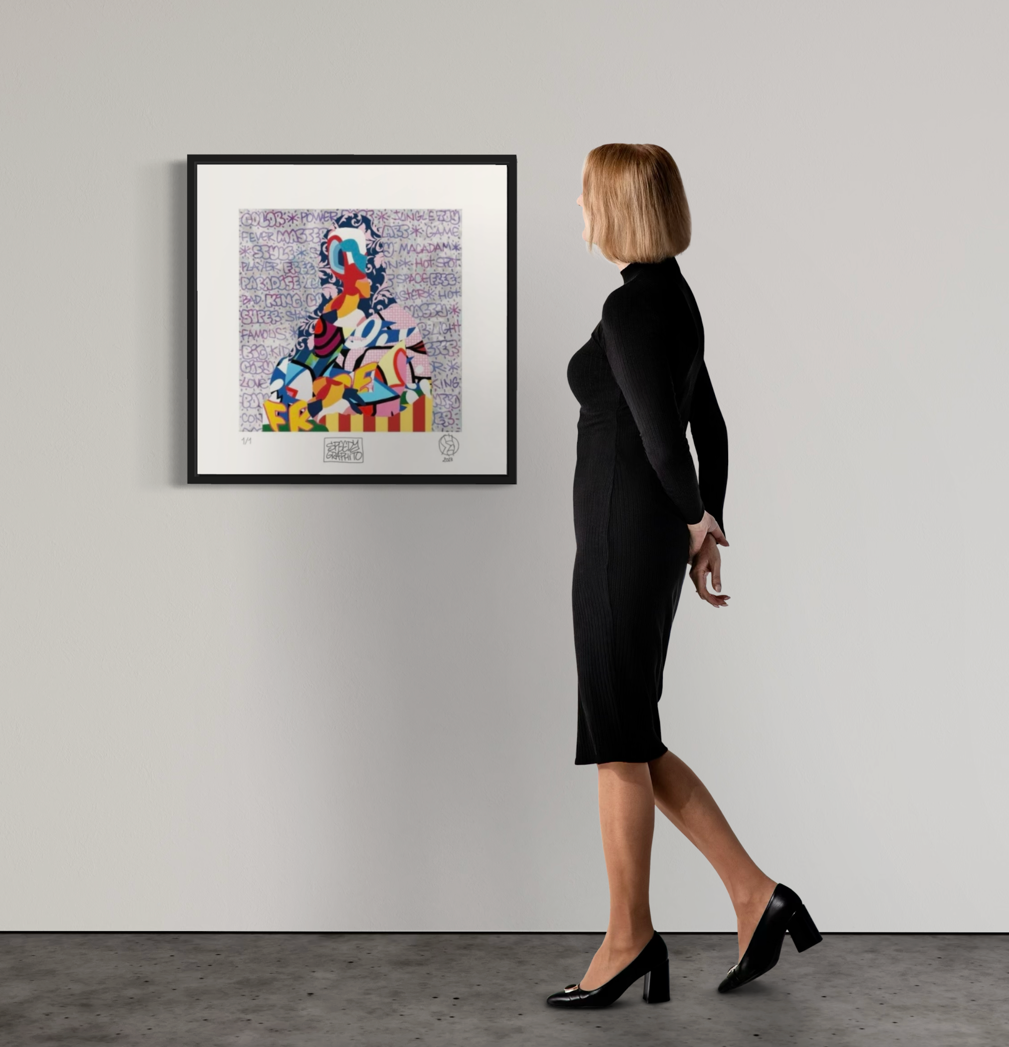 Speedy Graphito - Mona Lisa (Main Edition) 2023 I Unique Edition