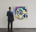 Damien Hirst - H12-5-192- Beautiful Equatorial Seabag Vapor Painting (2023) I Unique work