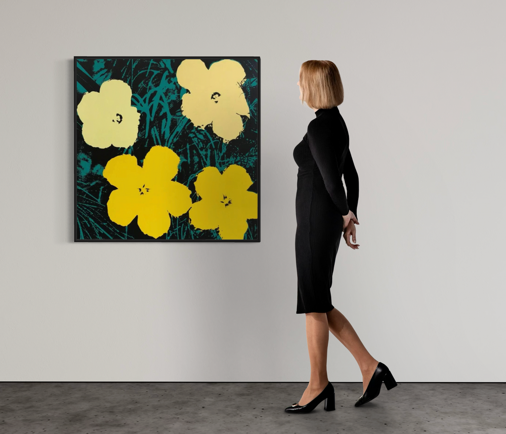 Andy Warhol - Flowers IX (1980) I Limited Edition