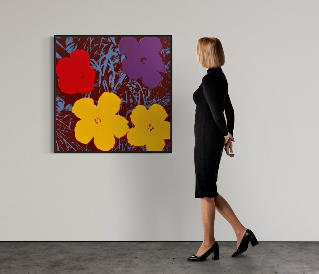 Andy Warhol - Flowers VIII (1980) I Limited Edition