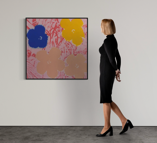 Andy Warhol, Flowers VII (1980)