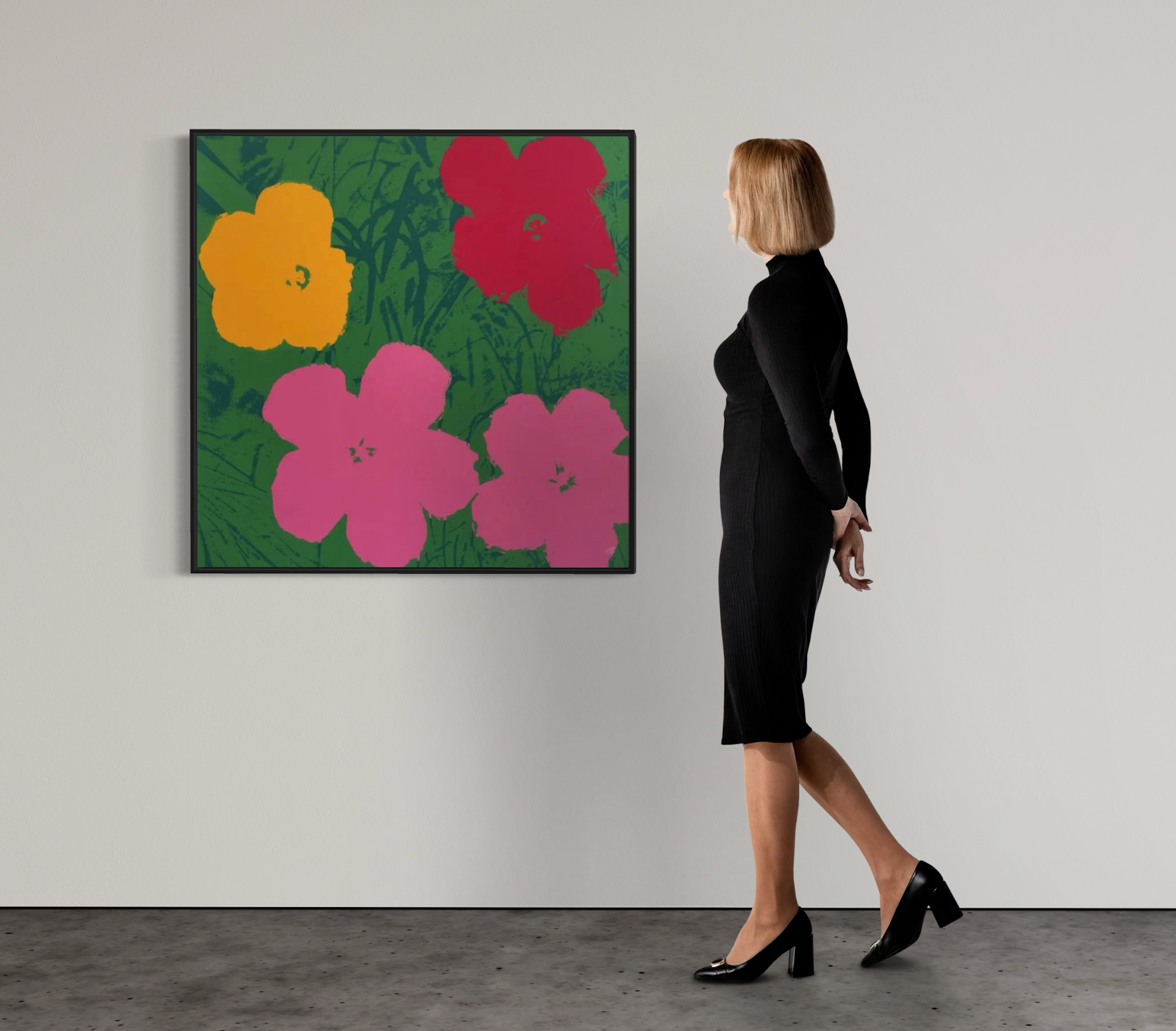 Andy Warhol - Flowers V (1980) I Limited Edition