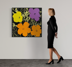 Andy Warhol - Flowers IV ( 1980) I Limited Edition