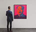 Andy Warhol, Mao Rose vif (1980)