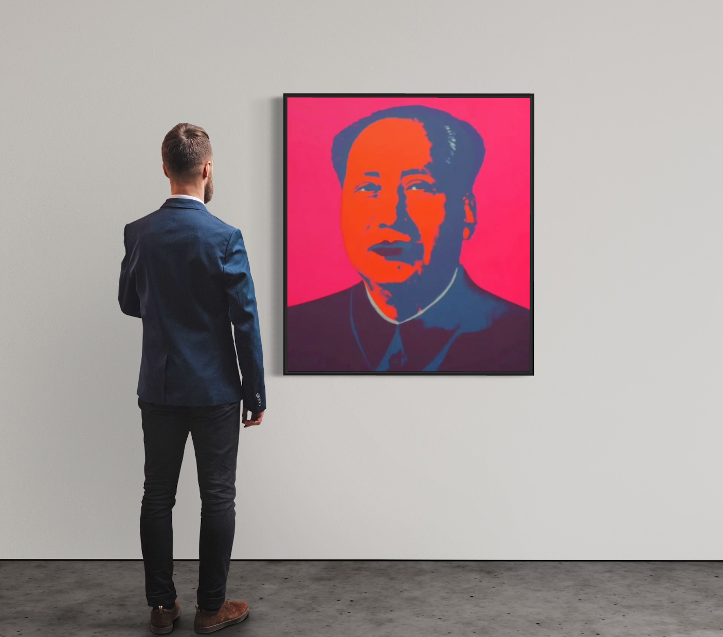 Andy Warhol, Mao Rose vif (1980)