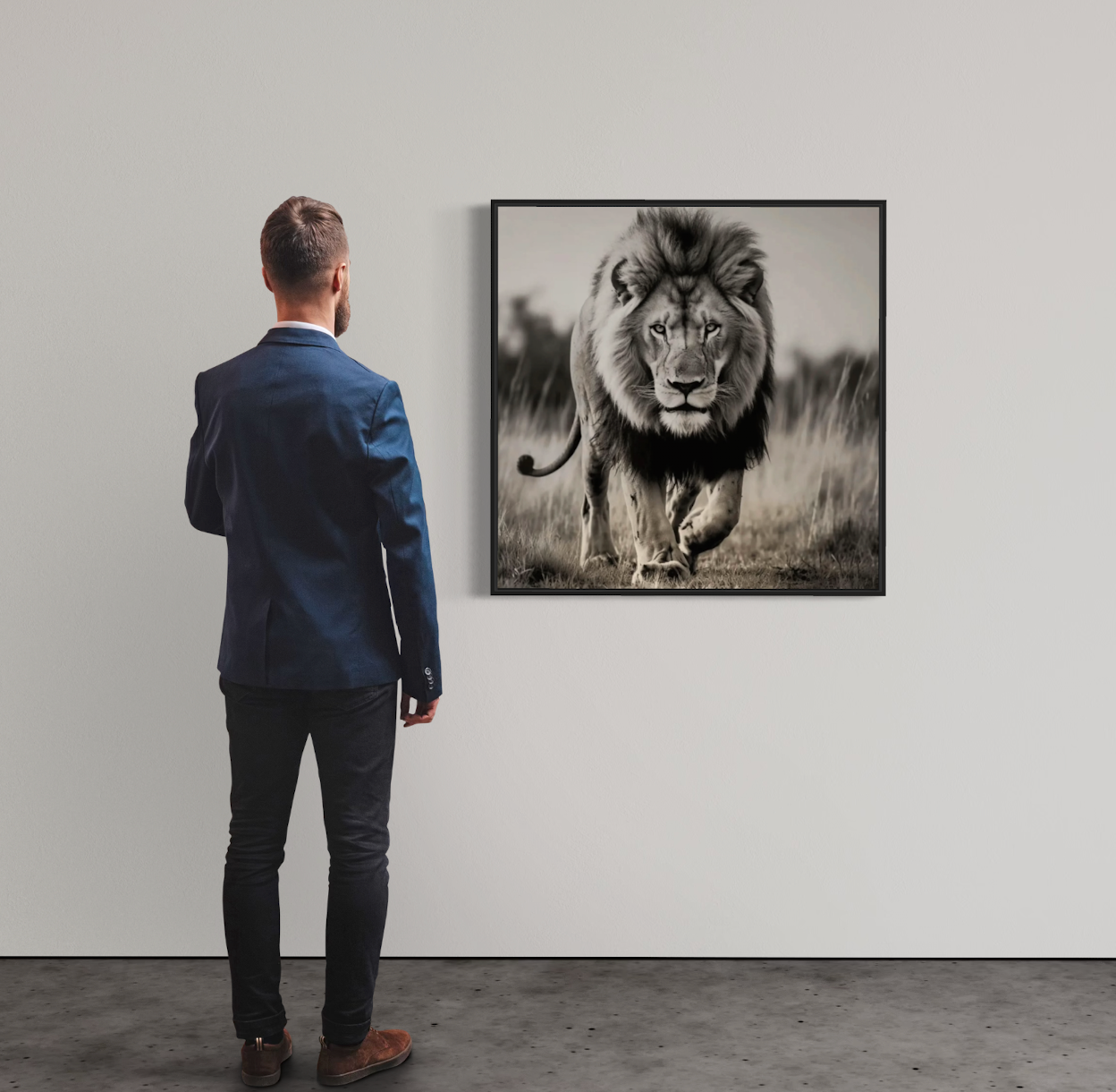George Cameron - The Majestic Lion in Motion (2023)