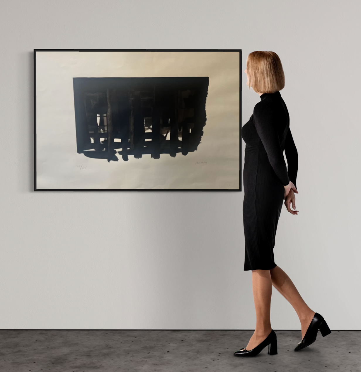 Pierre Soulages - Lithographie 16 (1964) I Édition limitée