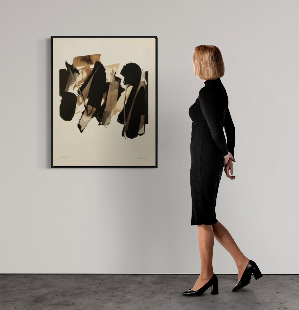 Pierre Soulages - Lithographie n° 14 (1964) I Edition Limitée