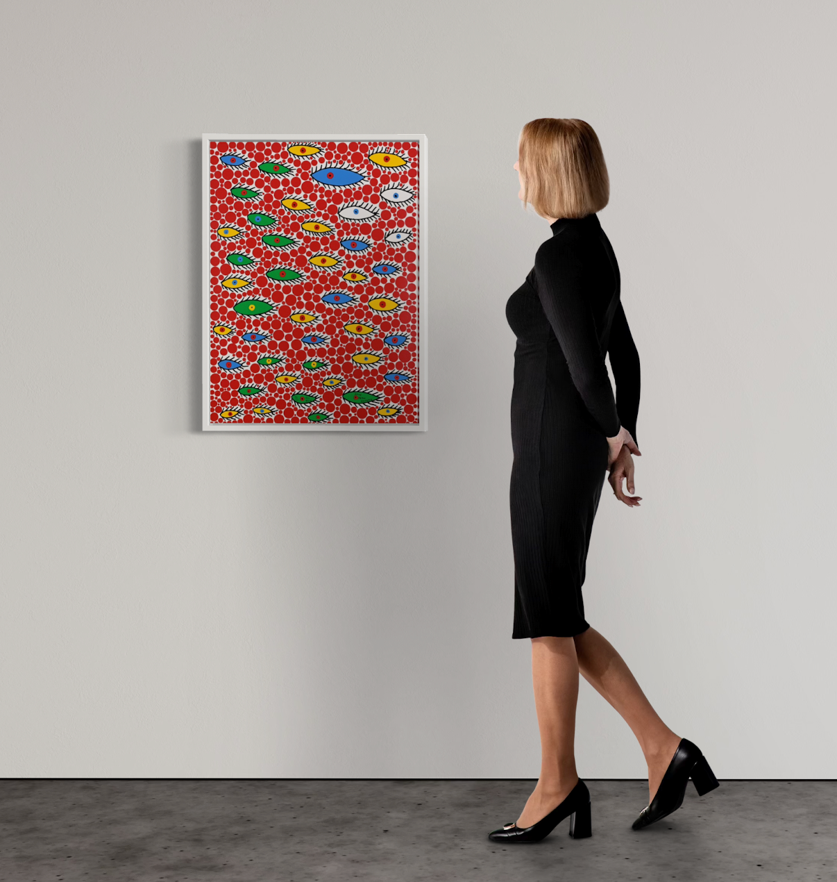 Yayoi Kusama - Eyes Flying in the Sky (2006) I Limited Edition