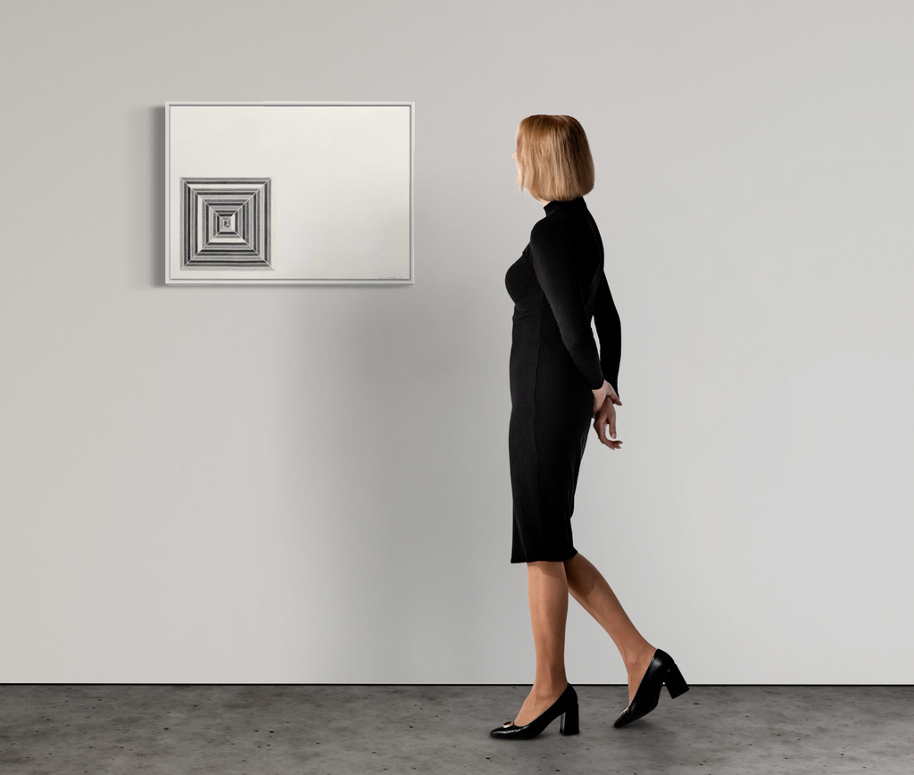 Frank Stella - Hyena Stomp - from Jasper's Dilemma (1973)