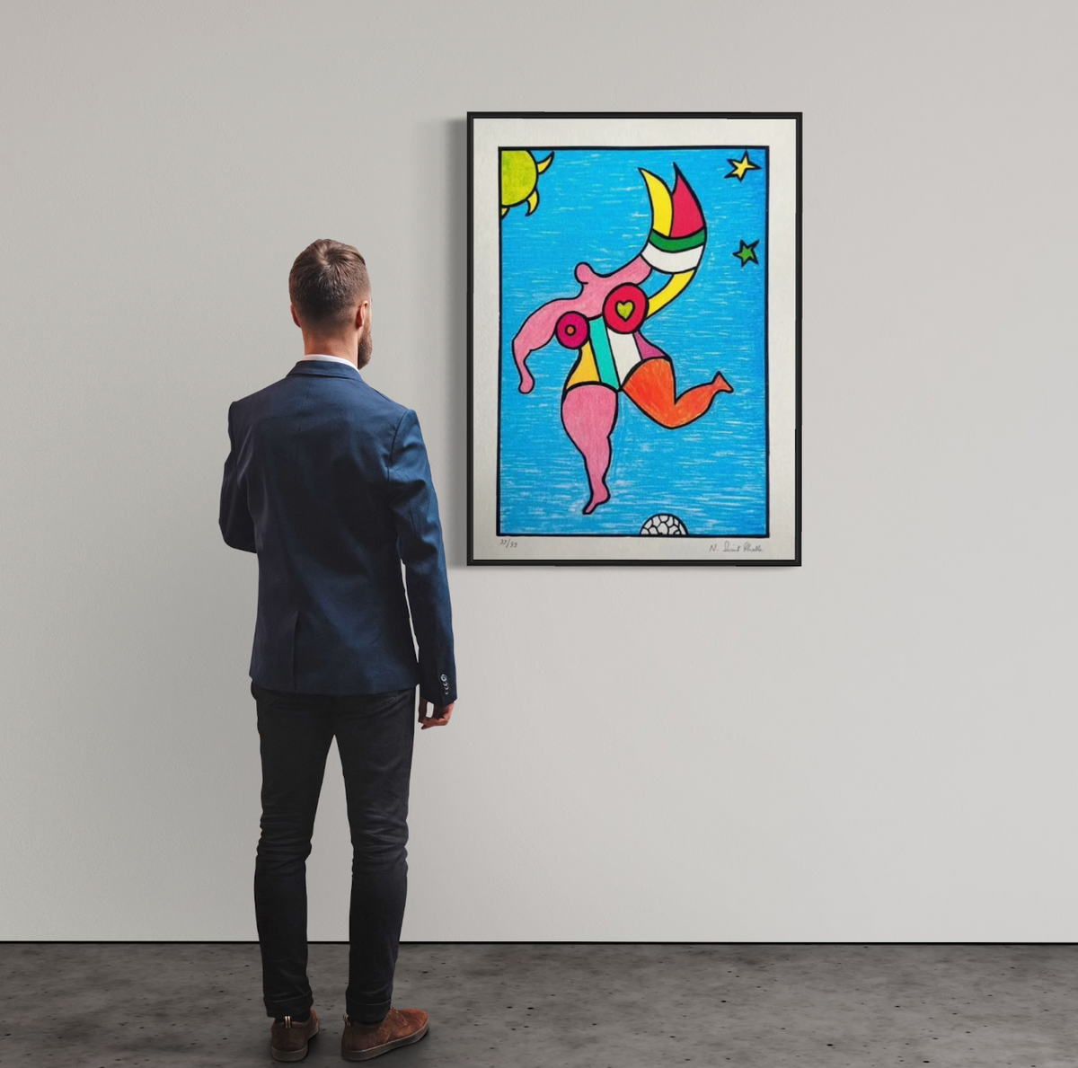 Niki de Saint Phalle – Nana Arc-en-ciel 1989 | Lithograph – LYNART Niki de Saint Phalle – Nana Arc-en-ciel 1989 | Lithograph – LYNART