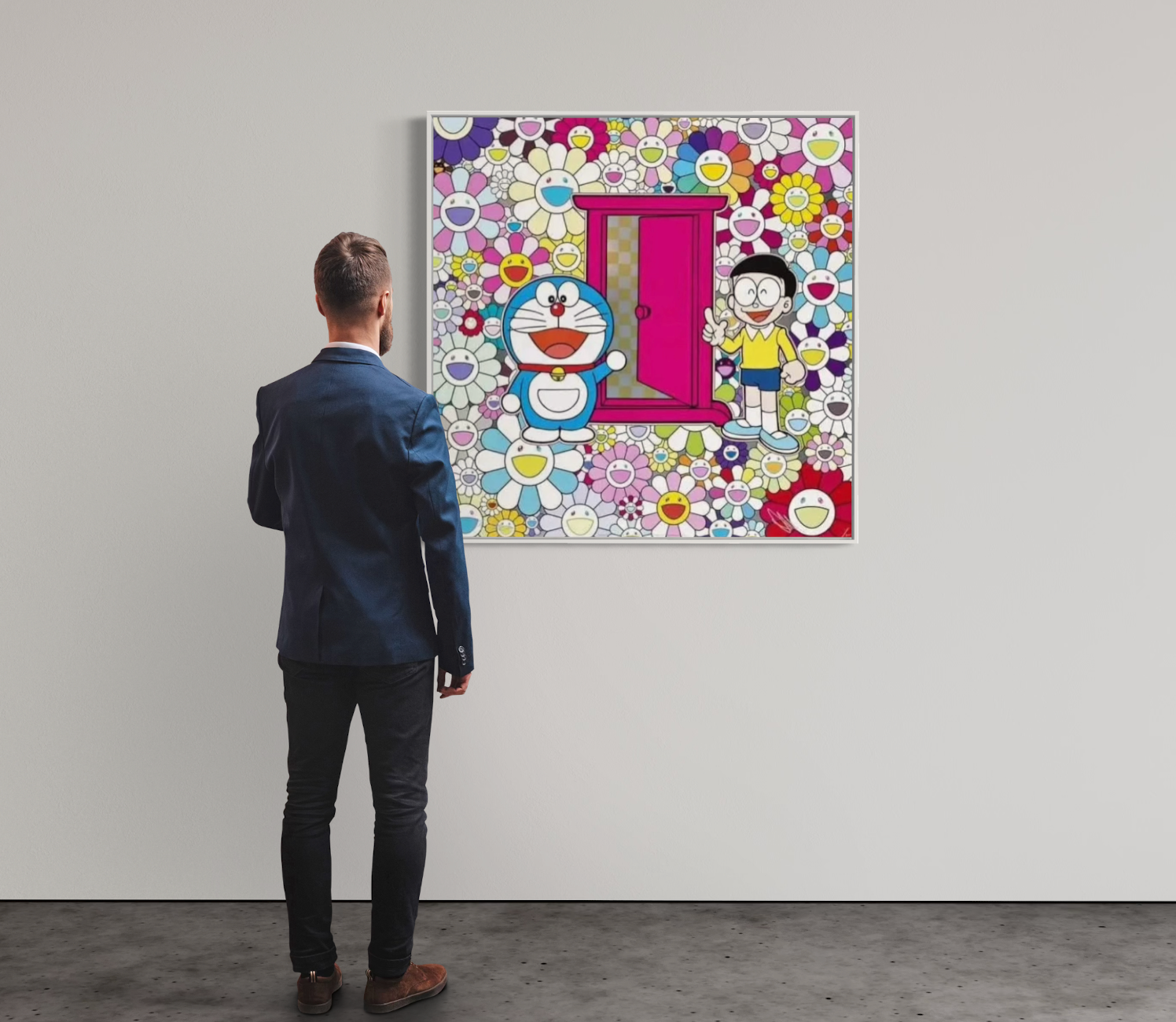 Takashi Murakami - Anywhere Door (Dokodemo Door) In The Field Of Flowers (2018) I Limited Edition