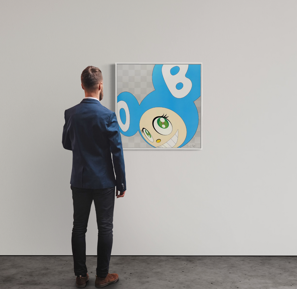 Takashi Murakami - And then and then and then and then and then (Aqua Blue) 1999