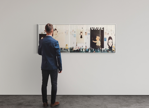 Yoshitomo Nara ) Ça ne me dérange pas si tu m'oublies (2001) I Édition Limitée