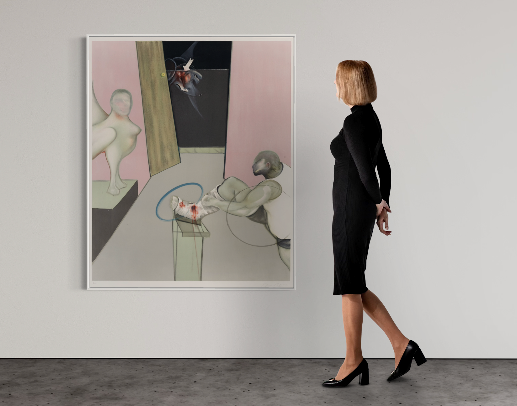 Francis Bacon – Œdipe et le Sphinx d'après Ingres (1983/1984) I Limited Edition