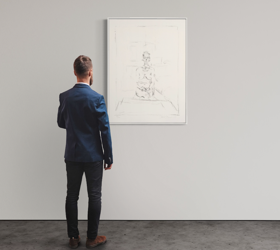 Alberto Giacometti – Seated Nude (Lust 53) 1965 I Limited Edition