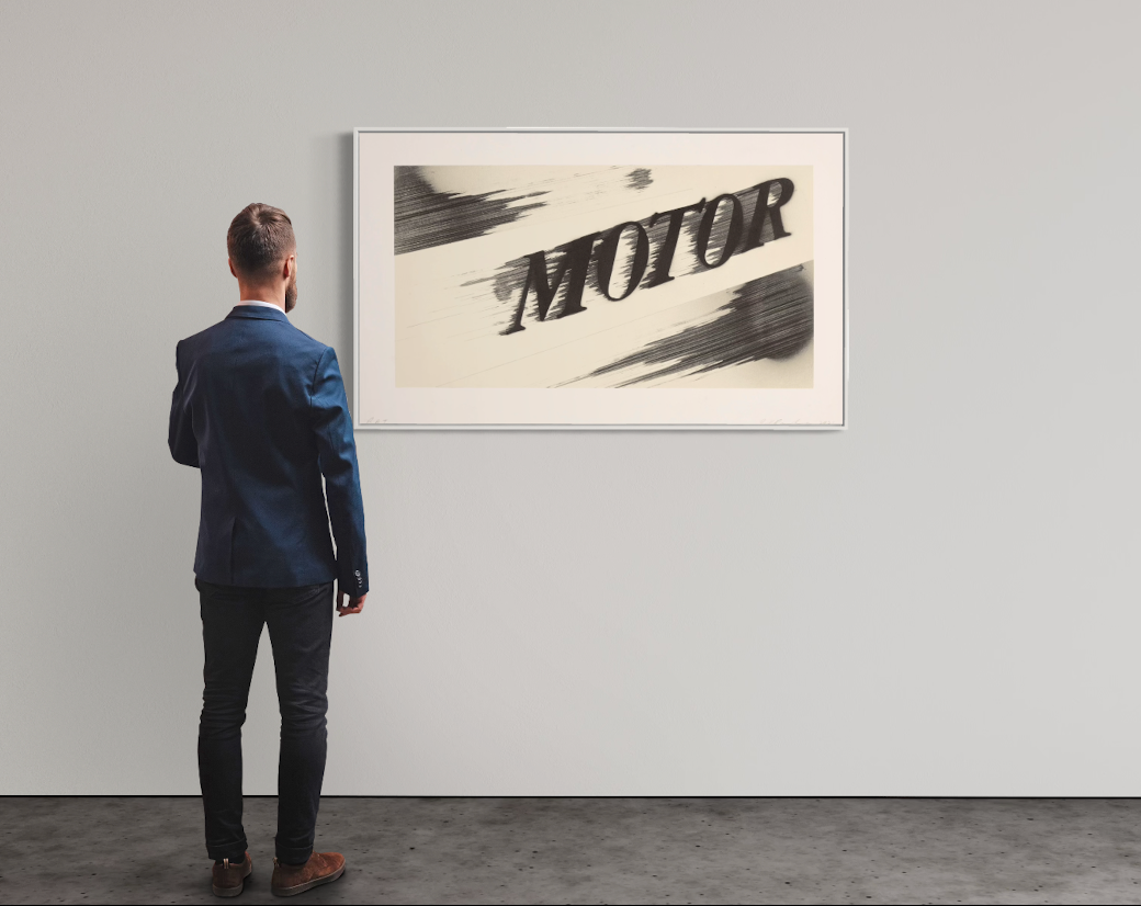 Ed Ruscha – Motor (2021) I Limited Edition