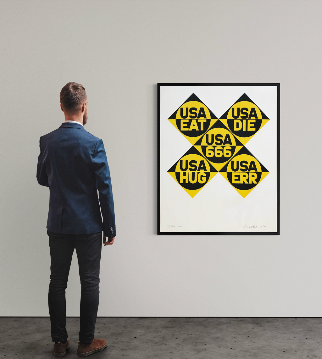 Robert Indiana - USA 666 (1971)