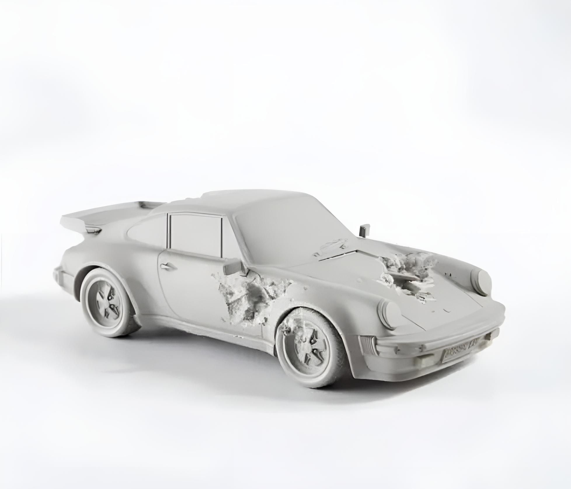 Daniel Arsham - Eroded 911 Turbo (2020)