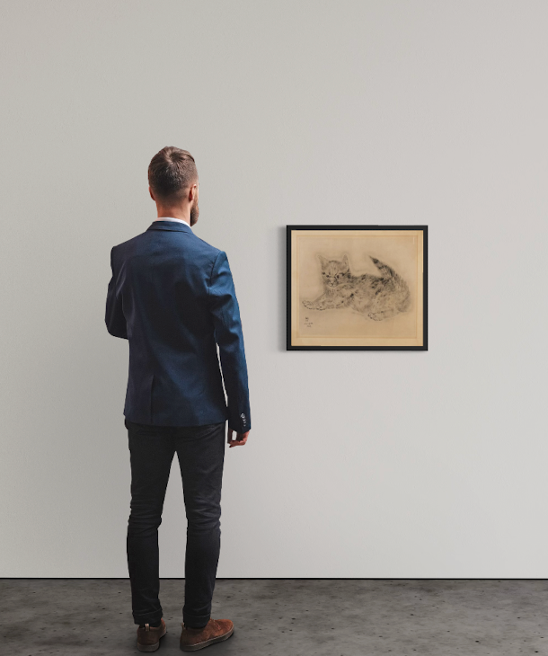 Tsuguharu Fujita - Chat (Abihail) 1929