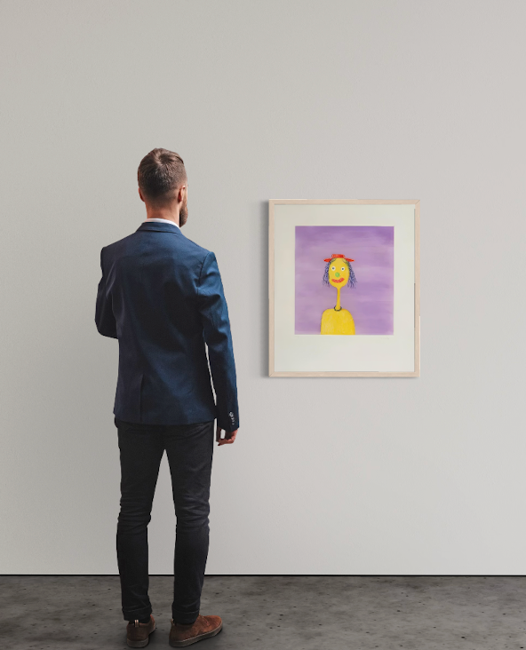 George Condo - Clown (1989)