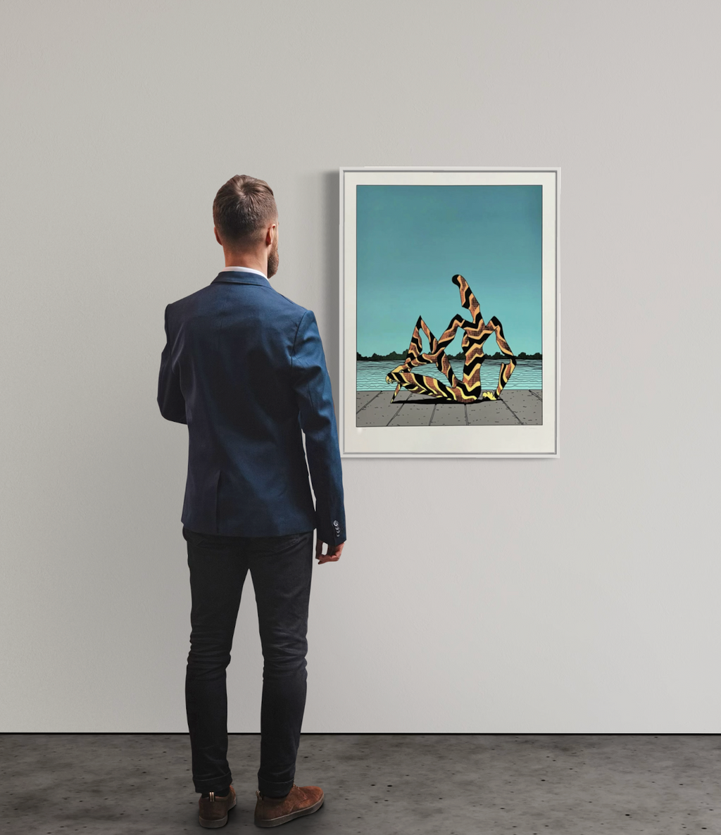Alejandro Cardenas, View of Virginia Key, 2021