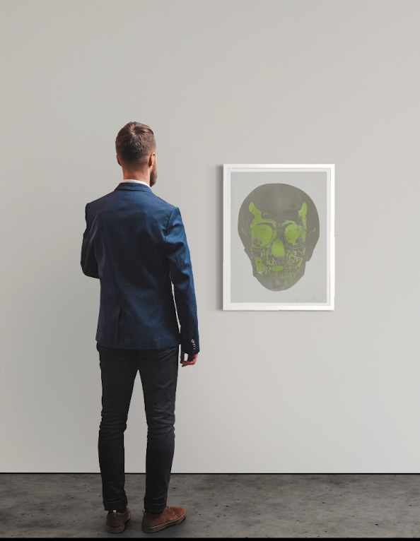 Damien Hirst - Till death do us part - Dove Grey Gunmetal (2012)