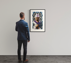 Kehinde Wiley  - Tomb of Pope Alexander VII Study I, 2016