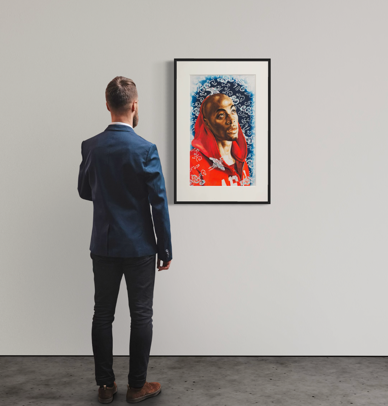 Kehinde Wiley, Sophie Arnould Study II, 2016