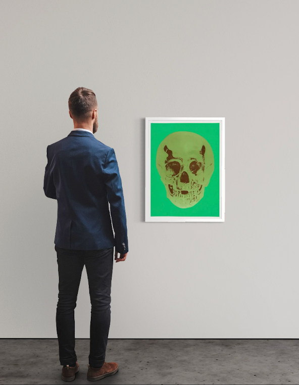 Damien Hirst - Till death do us part - Viridian Leaf Green (2012)