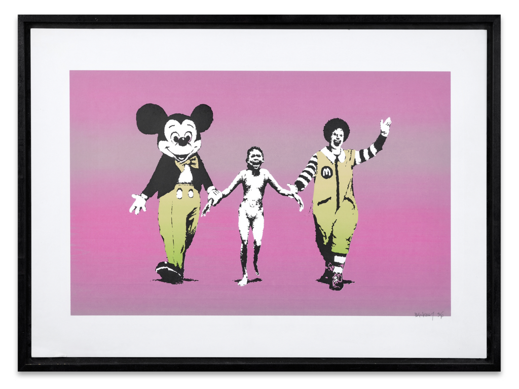 BANKSY - Napalm AP Pink (2004) I AP Edition