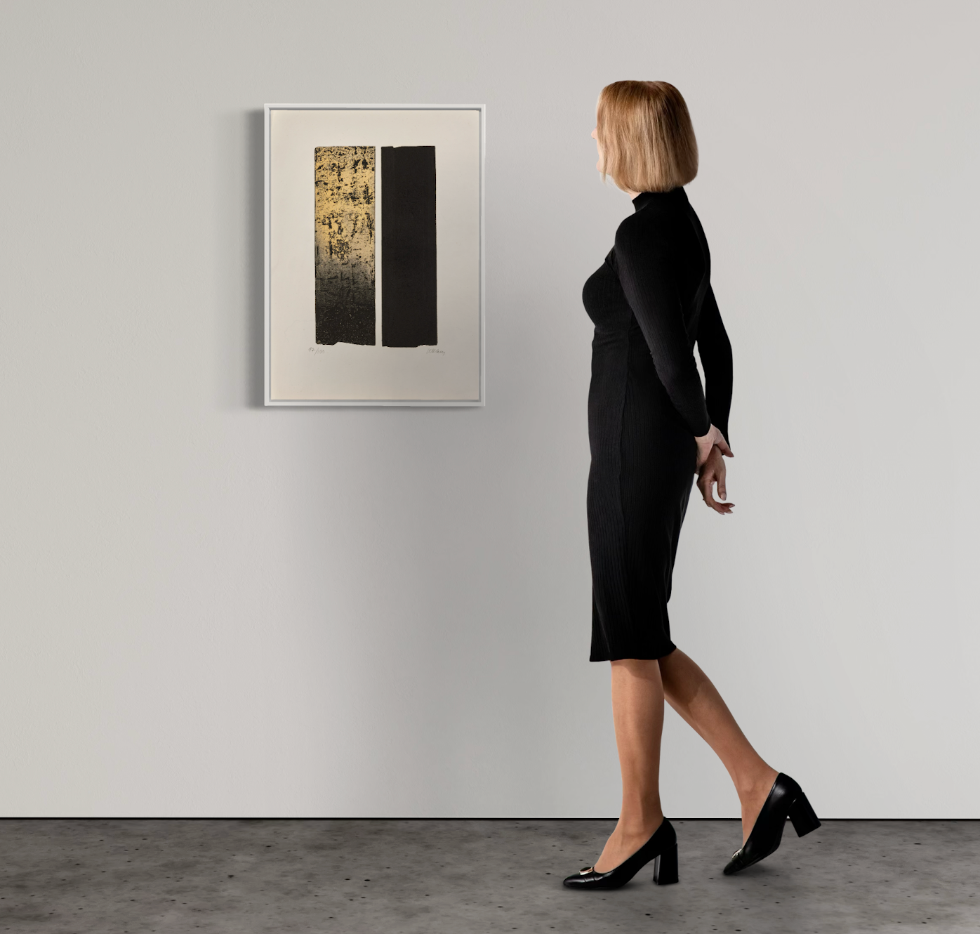 Pierre Soulages - Eau-forte XL (1996) I Limited Edition