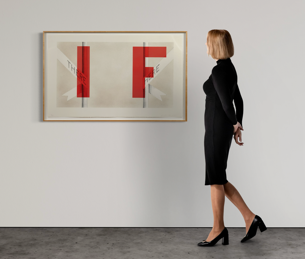 Ed Ruscha - There and here (state 2) - 2007 I Limited Edition