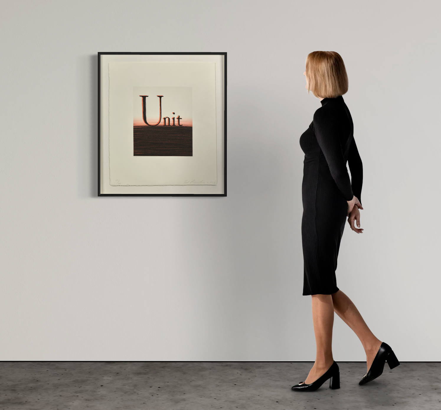 Ed Ruscha - Unit (2004) I Limited Edition