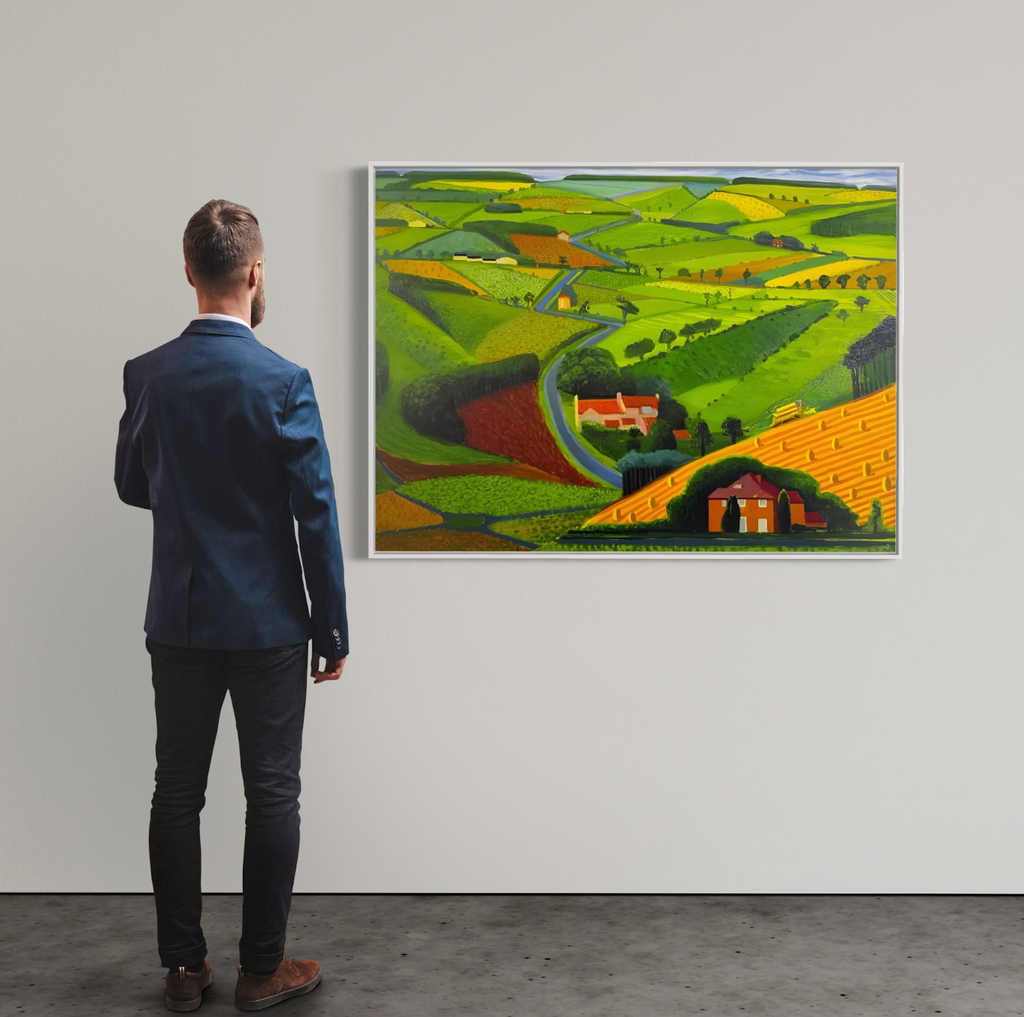 David Hockney - Across the Wolds (after 1997) I Limited Edition